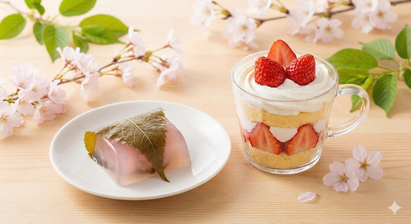 春（3月～5月）のおすすめおやつ