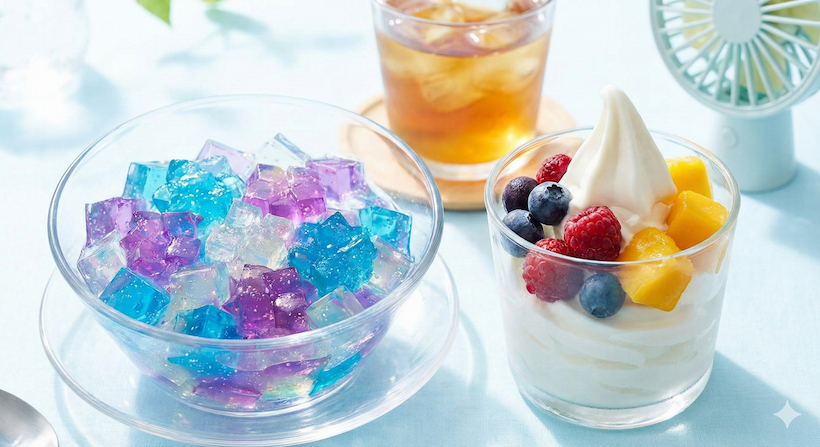 夏（6月～8月）のおすすめおやつ