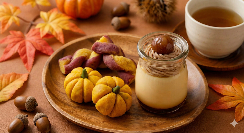 秋（9月～11月）のおすすめおやつ